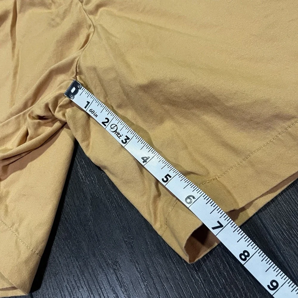 Vintage Izod Golf Shorts Womens Sz 10 Pleated  Stretch High Waisted Peach Preppy